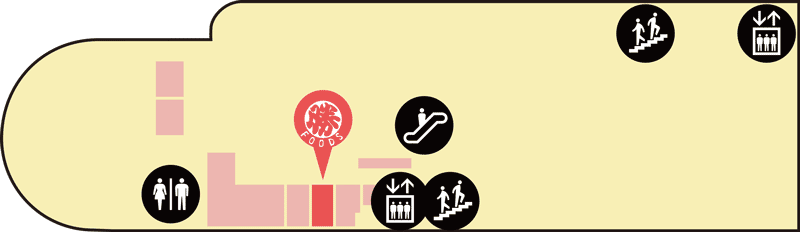 相鉄ライフ三ツ境店案内図